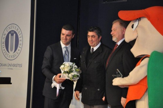 Okan Üniversitesi 2012 Spor Ödülleri sahiplerini