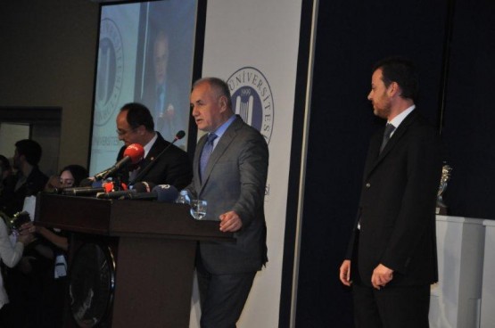 Okan Üniversitesi 2012 Spor Ödülleri sahiplerini