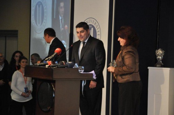 Okan Üniversitesi 2012 Spor Ödülleri sahiplerini