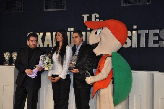 Okan Üniversitesi 2012 Spor Ödülleri sahiplerini