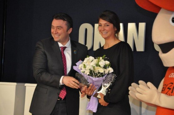 Okan Üniversitesi 2012 Spor Ödülleri sahiplerini