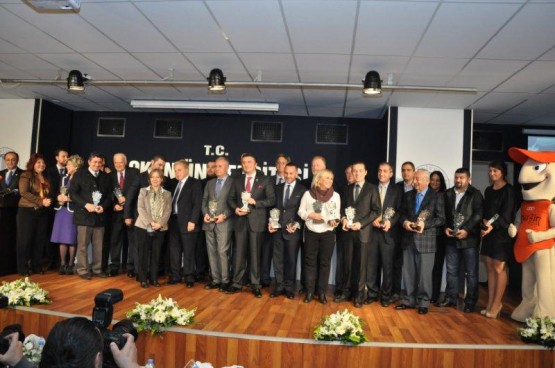 Okan Üniversitesi 2012 Spor Ödülleri sahiplerini