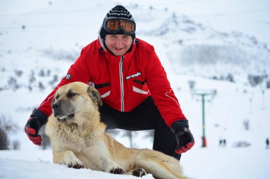 Minik Kardelenler kayak ile tanıştı