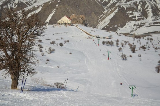 Minik Kardelenler kayak ile tanıştı