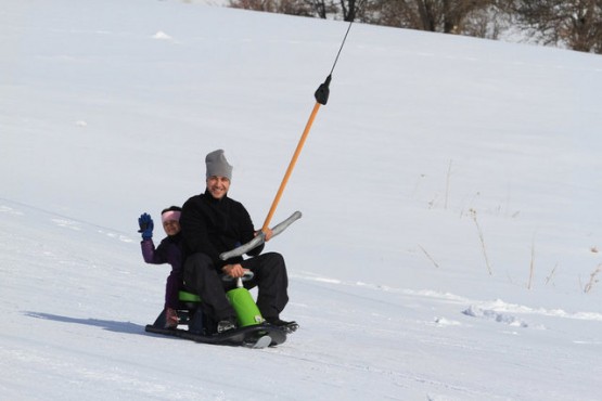 Minik Kardelenler kayak ile tanıştı
