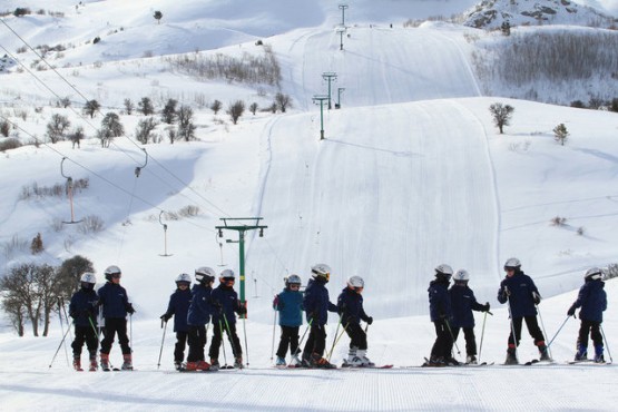 Minik Kardelenler kayak ile tanıştı