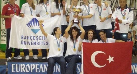 Bahçeşehir Üniversitesi ikinci kez Avrupa Şampiyonu