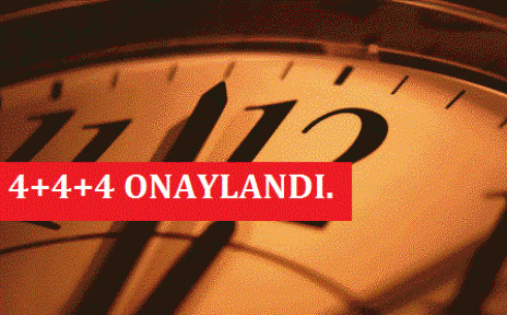 Cumhurbaşkanı Gül, 4+4+4'ü onayladı.