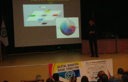 Dijital baskıda renk yönetimi eğitim semineri İzmir'de yapıldı