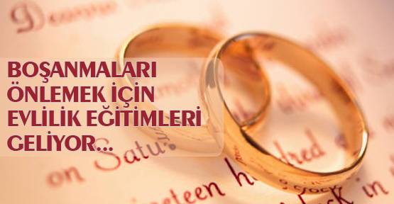 Evlilik öncesi eğitim programı başladı