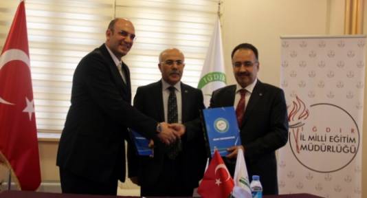 Iğdır Üniversitesi ile Milli Eğitim Müdürlüğü'den eğitim işbirliği