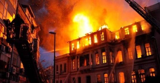 İl Milli Eğitim Müdürlüğü'ndeki yangın 46 dakika sonra haber verildi