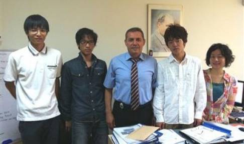 Japon Öğrenciler Akdeniz Üniversitesi'nde