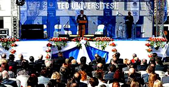 TED Üniversitesi eğitim hayatına başladı