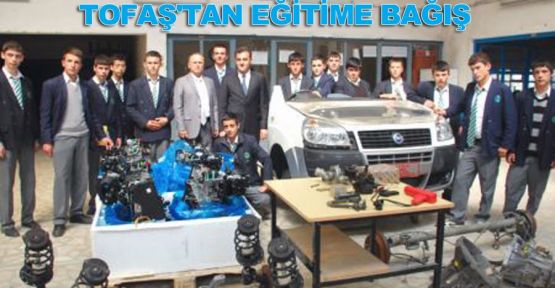 Tofaş'tan eğitime bağış