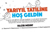 MEB'den İlkokul öğrencileri için "Yarıyıl Tatiline Hoş Geldin" görev listesi