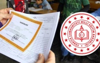 Öğrencilerin karne heyecanı.