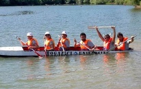 Boğaziçili Vikingler betonu yüzdürdü