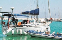 Eğitim için yelken açtılar