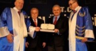Binali Yıldırım'a Onursal Doktora