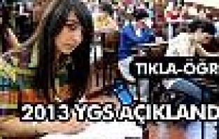 2013 YGS sonuçları açıklandı