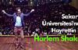 650 üniversite öğrencisi Hayrettin'le Harlem Shake yaptı