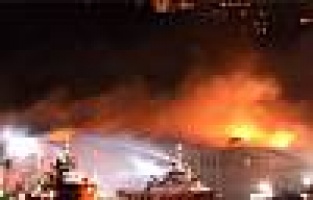 Galatasaray Üniversitesi'nde yangın