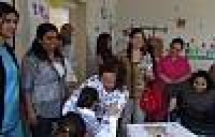 Hemşirerlerden anlamlı ziyaret