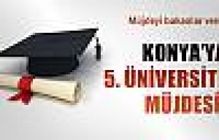 Konya'da müjdeyi bakanlar verdi.