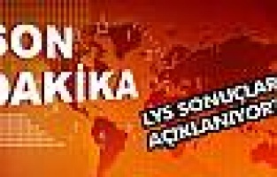 LYS Sonuçları tahminlerin gerisinde açıklanıyor