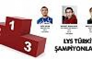 LYS Türkiye Birincileri! İzmir,Adana İstanbul.. 