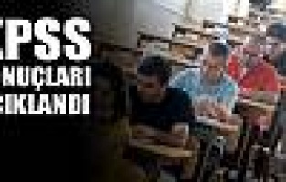 ÖSYM KPSS sonuçlarını açıkladı