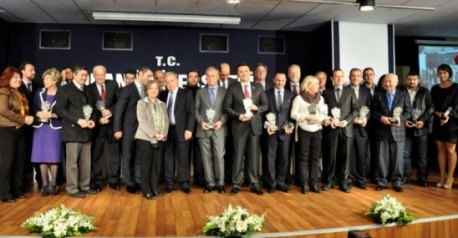 Okan Üniversitesi 2012 Spor Ödülleri sahiplerini