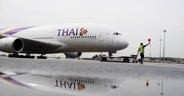 THAI'nin Airbus A380 İstanbul'a acil iniş gerçekleştirdi