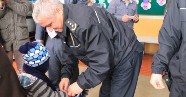 Bayburt'da Emniyet sıcaklığı hediyesi