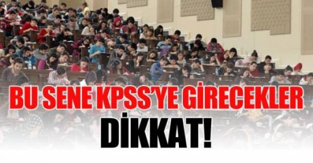 KPSS başvuruları Temmuz'da başlıyor