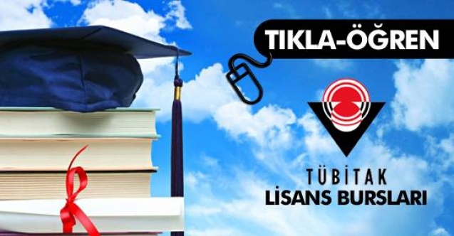 Lisans öğrencilerine TÜBİTAK'dan burs müjdesi