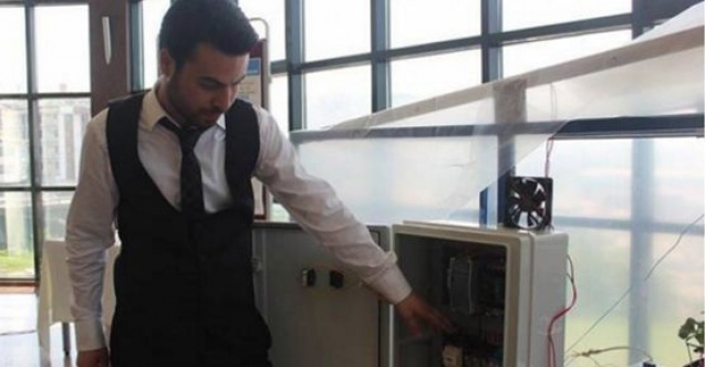 Üniversite öğrencilerinden 'akıllı sera sistemi'